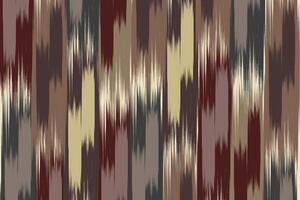 Ikat Fabric Texture design for clothing, textile, wrapping, background, wallpaper, carpet vector