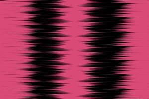 Pink and black abstract background. Ikat Pattern Design for Fabric, clothing, textile, wrapping vector