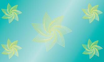 Abstract floral background with decorative leaves and natural design elements vector