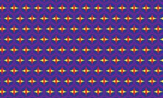 Colorful geometric pattern design vector