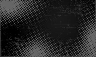 dark grey halftone and grunge pattern. Retro comic gradient background. dark grey dotted texture overlay. Cartoon pop art faded gradient pattern. backdrop for poster, banner, advertisement, event vector