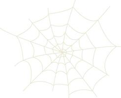 Spider Net Decoration vector