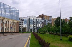 Modern architecture of the city photo