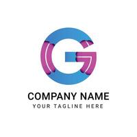 Gradient G Emblem for a Forward-Thinking Brand with Modern Flair and Tech Appeal vector