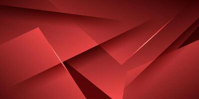 Abstract red overlapping square background. Simple and trendy overlapping paper cut pattern design. eps10 vector