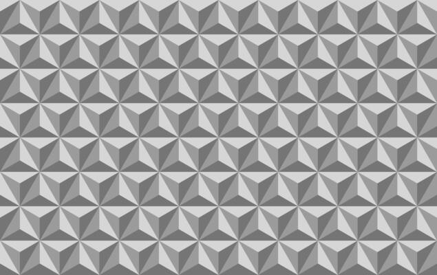 3d geometric pattern in light and dark grey tones with a seamless prism tile effect.