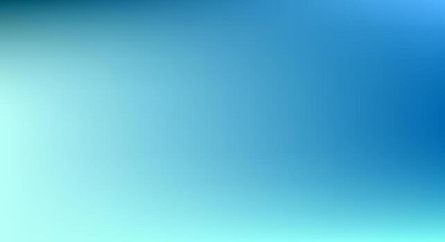 bright cyan and blue gradient background with smooth transition, suitable for clean modern visual. vector