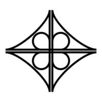 geometric graphic depicts a complex highway interchange symbolizing connectivity, complex networks, and intricate systems. Isymmetrical design ideal for urban planning, transport, or flow concepts vector