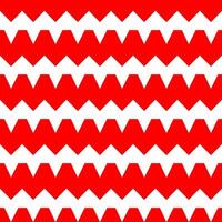 Bold seamless pattern of red zig zag lines on a white background, creating a dynamic and eye catching graphic. Ideal for modern textiles, packaging, or digital art vector