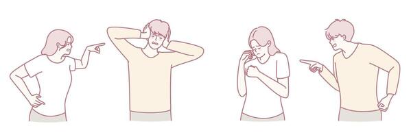 Expressive Character Illustrations that Capture Communication Concepts and Dynamics in Artistry vector