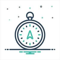 Mix icon navigation vector