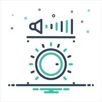 Mix icon volume vector