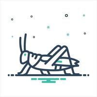 mix icon grasshopper vector