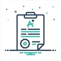Mix icon result vector