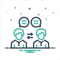 Mix icon response vector