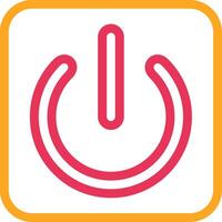 Power button icon illustration vector