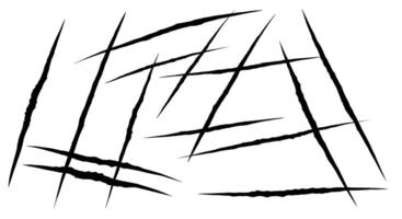 A set of black and white lines with a white background vector