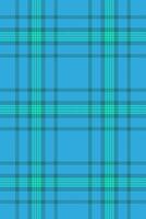 Multicolored textile texture , backdrop pattern background plaid. Give fabric seamless tartan check in cyan and bright colors. vector