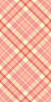 Luxurious seamless pattern , grid fabric textile check. T-shirt plaid tartan texture background in red and orange colors. vector