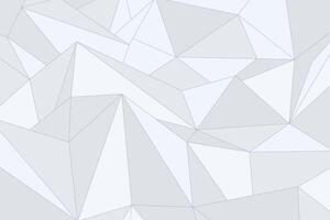 Geometric origami polygon peaks form a clean background with abstract mountain shapes and subtle shading vector