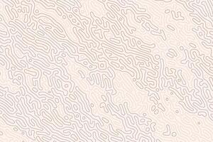 Creative wire organic design with abstract curves in red and dotted white on white surface vector