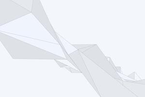 background filled with origami polygon structures creating a geometric landscape in abstract style vector