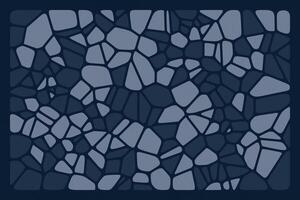 Dark voronoi background showcasing abstract geometric fragments in a gray layout vector