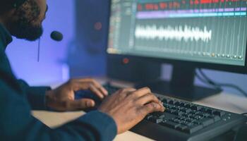 AI Developer Enhancing Speech Quality with Audio Techniques and Software Tools photo