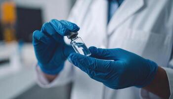 Professional Analyst Calibrating Cold Chain for Vaccine Storage and Handling photo