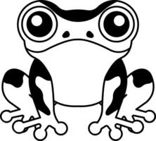 isolate illustration amphibian icon vector