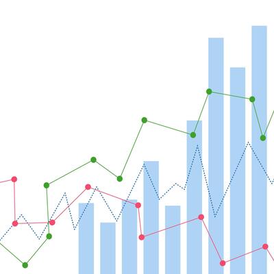 a graph showing the growth of a business