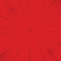 comic background with lines and halftone vector