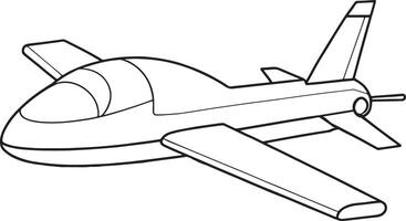 Unmanned aerial vehicle outline flying in sky for aviation themed vector