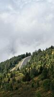 Scenic Mountain Road Above the Clouds photo