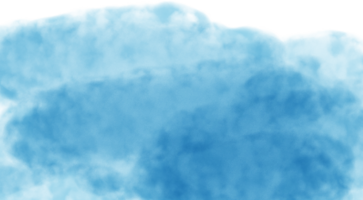 Hand painted watercolor blue cloud texture background with light sky gradient, ideal for creative graphic design, peaceful nature themes, digital overlays, and atmospheric illustrations png