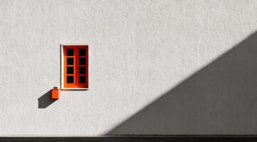 Warm Light Through the Simple Frame Design photo