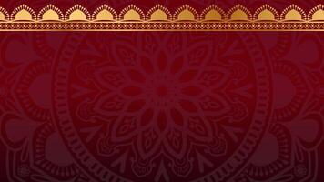 islamic background with border animation suitable for ramadan, eid Al Adha, eid al fitr, eid mubarak and islamic new year background video