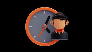 3D Animation of Personal Schedule video
