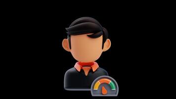 3D Animation of Employee Performance video
