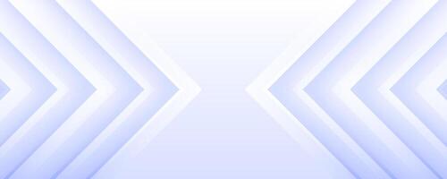 3D white abstract background overlap layer on bright space with cutout shape effect decoration. Modern graphic design element arrows style concept for web banner, art, flyer, card, or brochure cover vector