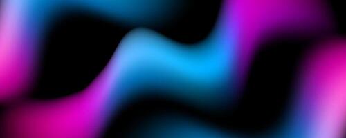 Colorful abstract background with vibrant gradient colors effect like liquid shapes decoration. Modern graphic design element blurred lights style concept for web, art, flyer, card, or brochure cover vector