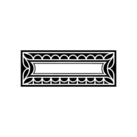 Art Deco Frame, Elegant Border, Minimalist, Minimalism vector