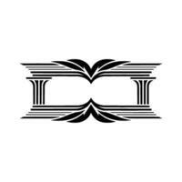 Geometric Deco Ornament, Elegant Border, Vintage vector