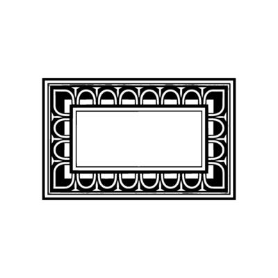 Geometric Frame, Minimalist , Blank Canvas, Art deco