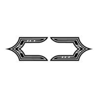 Geometric Arrowhead, Minimalist , Modern - Arrow vector