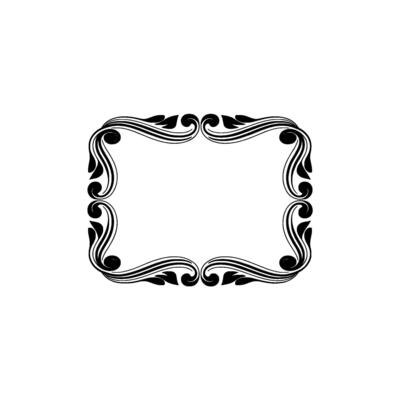 Elegant Vintage Frame, Decorative Border, Classic - Classical