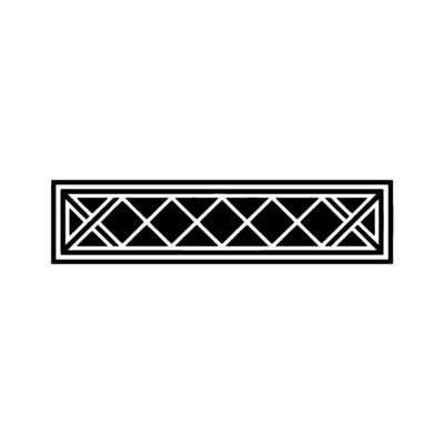 Geometric Deco Border, Minimalist - Ornamentation