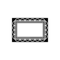 Geometric Frame, Minimalist , Negative Space, Abstract vector