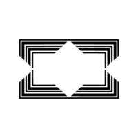Geometric Framework, Minimalist , Abstract Contour, Geometry vector