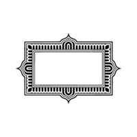 Intricate Deco Frame, Elegant Border, Vintage - Ornamentation vector